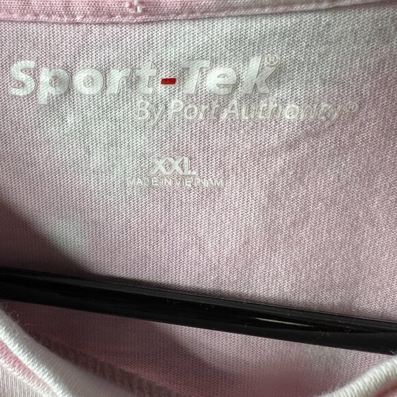 GameStop Pink Tie Dye Layered-Long-Sleeve Staff Shirt SZ XXL - RARE! - Picture 4 of 6